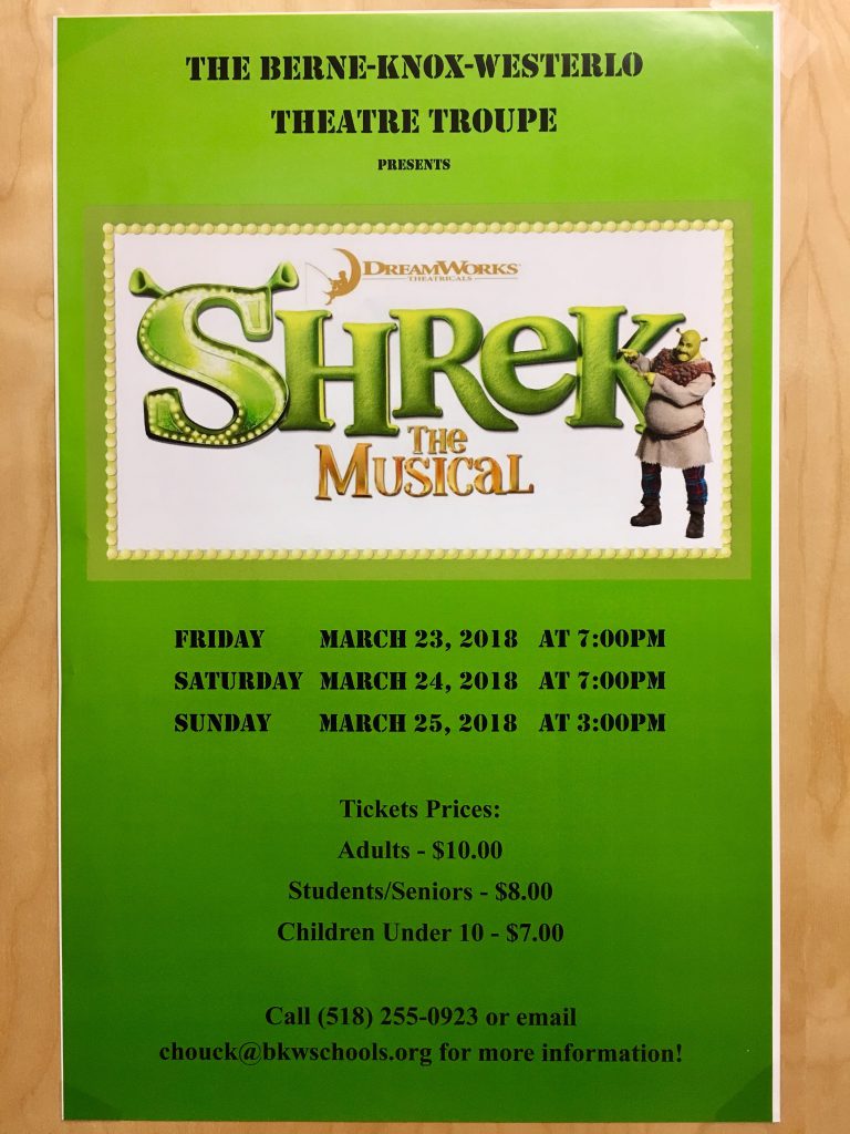 Post for Shrek: The Musical