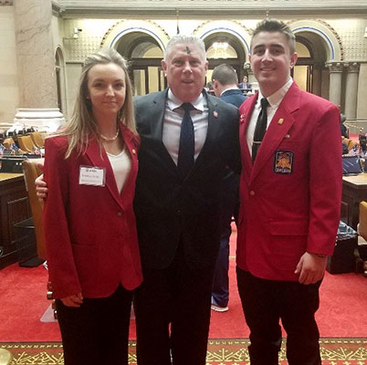 Brianna, Assemblymember McDonald, Aidan Enders