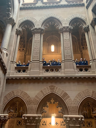 FFA students in the NYS Capitol