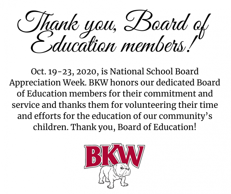 Thank you, Board of Education! BerneKnoxWesterlo Central School