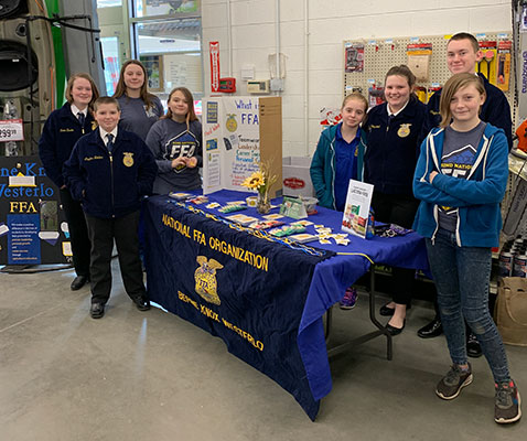 FFA members at a past event