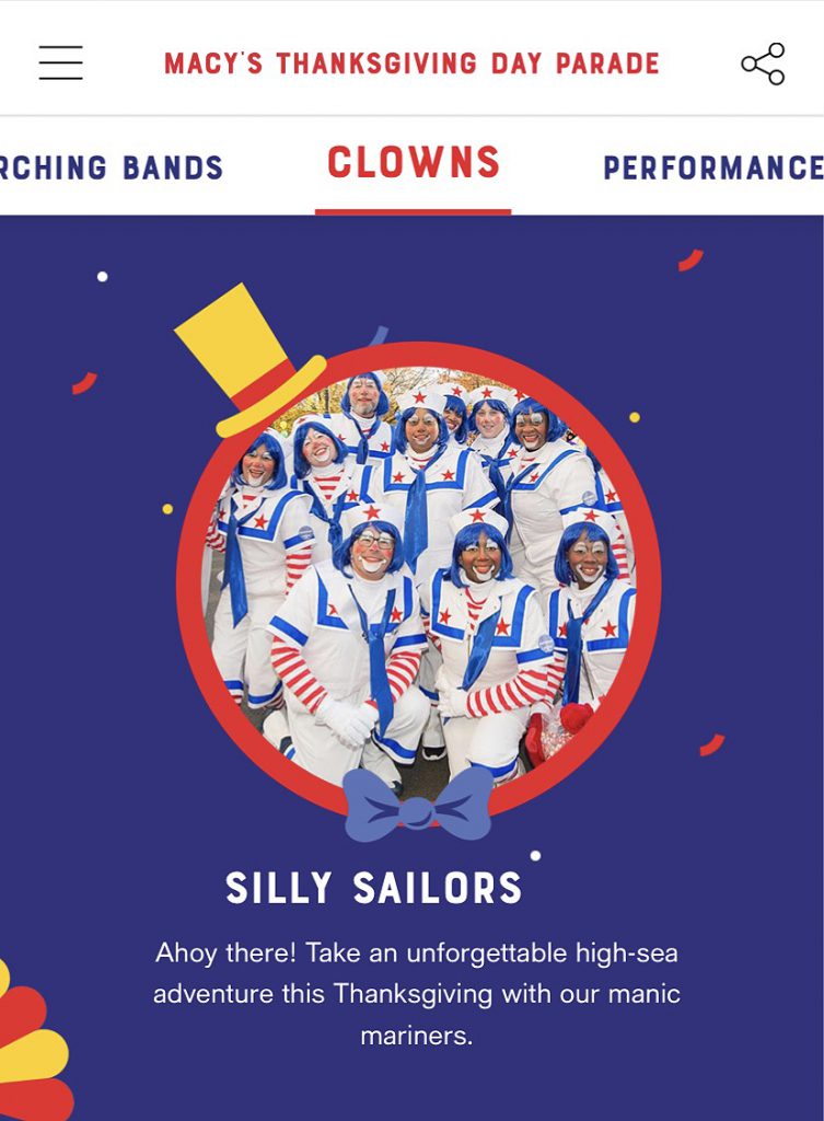 Silly Sailors flier