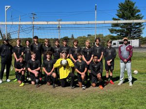 BKW Boys Varsity Soccer team photo for the fall season.