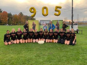 BKW Girls Varsity Soccer team photo for the fall season.