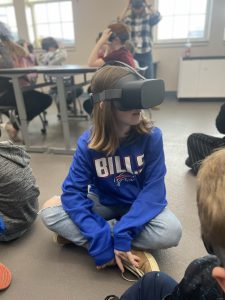 BKW Elementary School fifth grade students have been utilizing virtual reality technology to dive deeper into their classroom experience.
