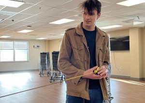 Berne-Knowx-Westerlo CSD junior Evan Thomas gaining valuable experieince in his two-year Network Cabling Technician/Smart Home Technology program at Capital Region BOCES. 