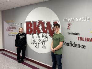 BKW students Henry Gumpper (eighth grade) and Ava Murray (ninth grade) are currently participating in the Elevating Student Voices program.
