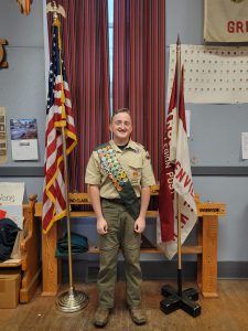 BKW senior Drew Joslin recently completed his certification to become an Eagle Scout as part of his affiliation with the Boys Scouts of America.