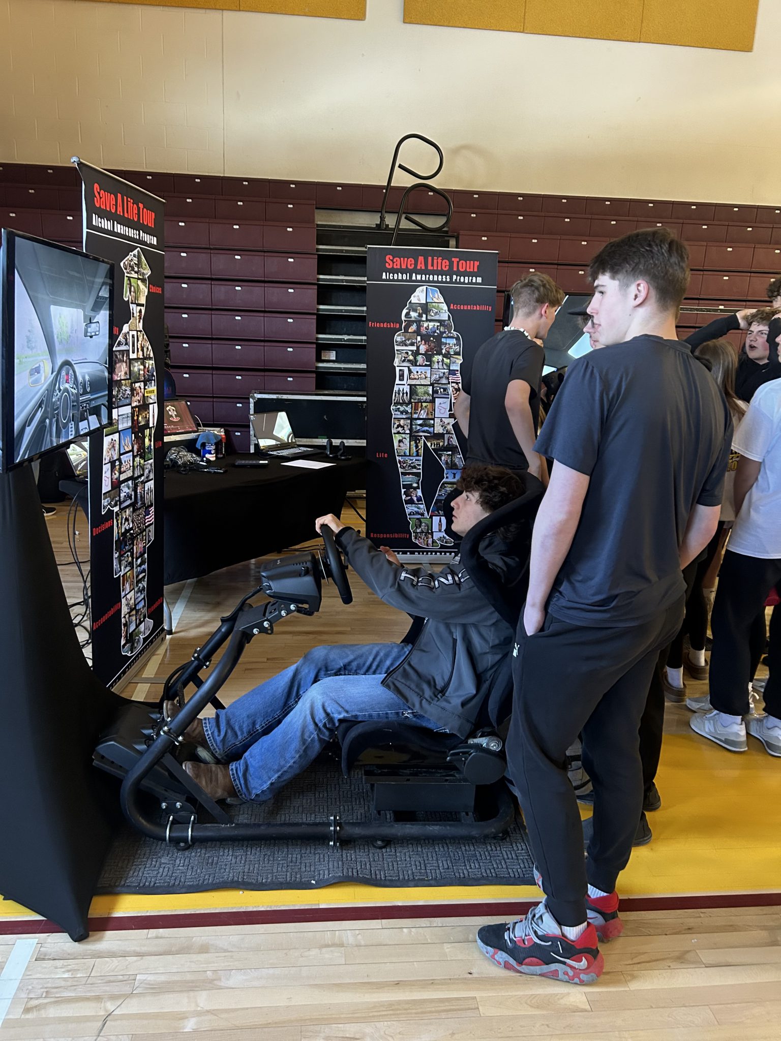 District hosts successful safe driving event for high school students