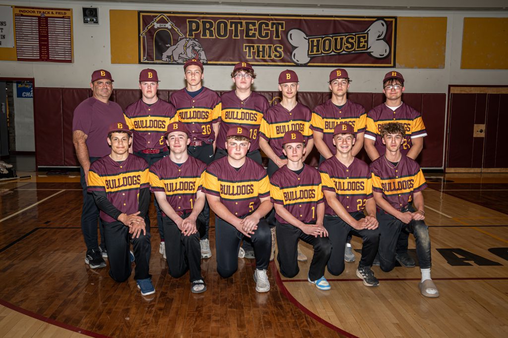 BKW boys' baseball team for the 2024-25 school year.