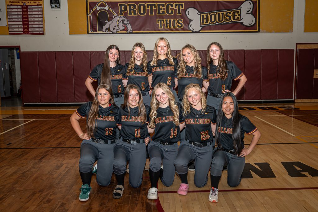 BKW girls' softball team for the 2024-25 school year.