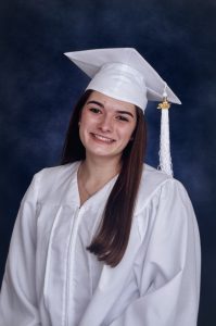 Class of 2025 Valedictorian Peyton Del Vecchio.
