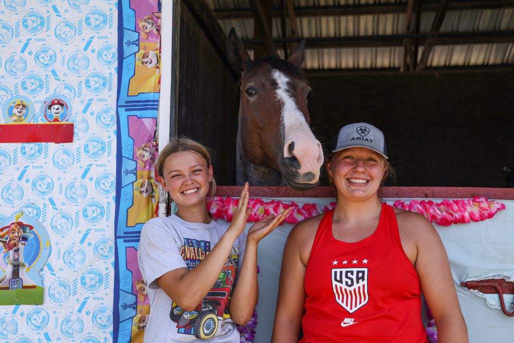 There were smiles all around at Ag-venture Day at the Altamont Fairgrounds on Tuesday, August 12.