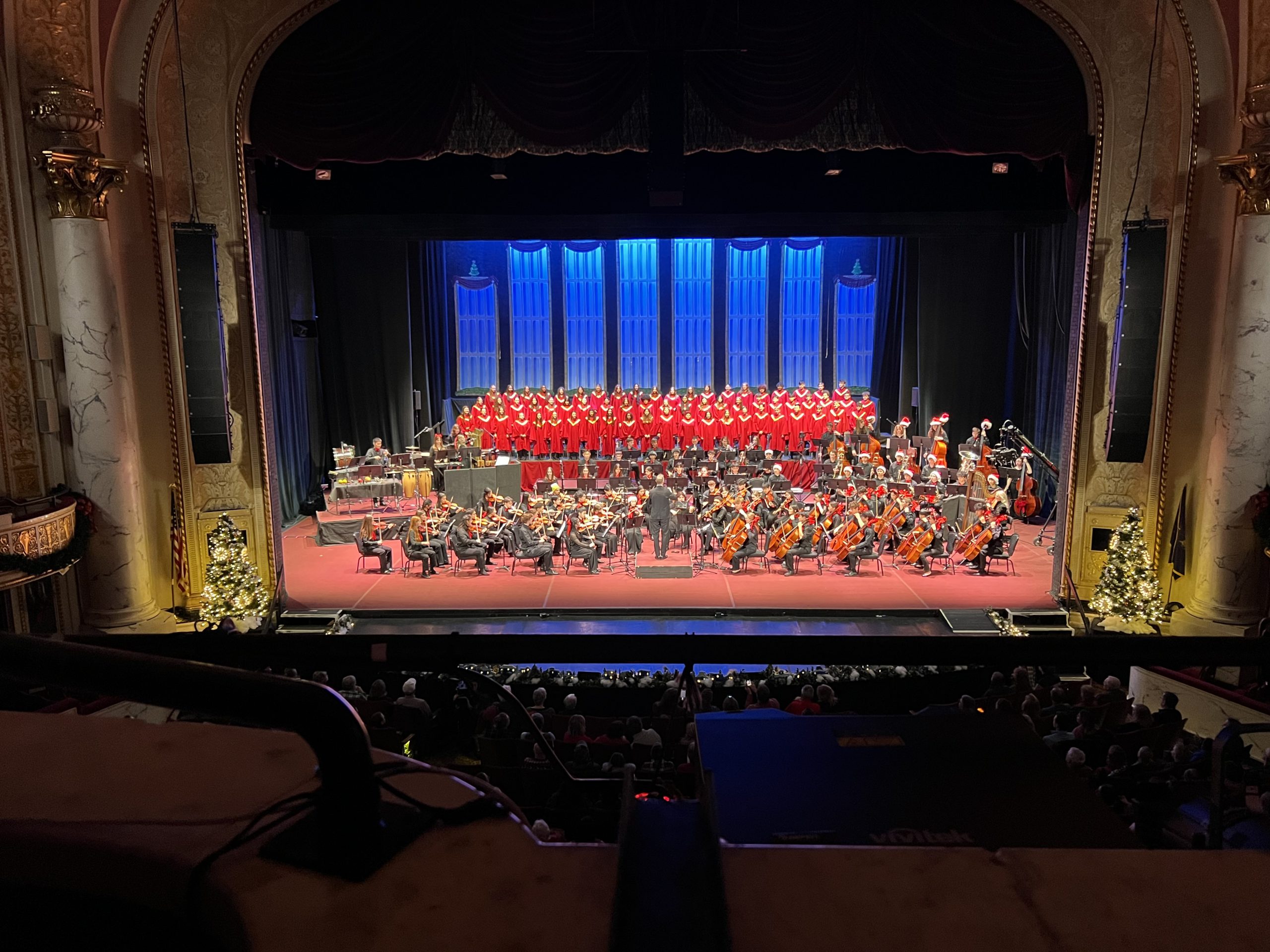The choir leads the way during the CBS 6 Melodies of Christmas show, which supports the Melodies Center for Childhood Cancer and Blood Disorders. This year's event ran from Dec. 18-21.